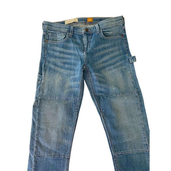 Pilcro and the Letterpress Blue Straight Leg Denim - Picture 6 of 8